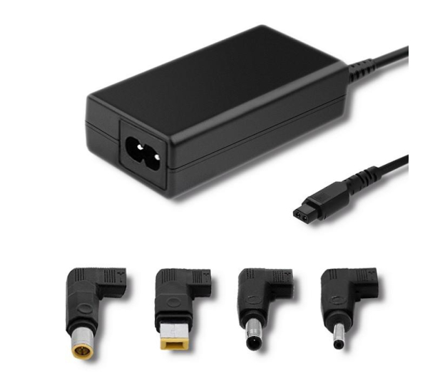 QOLTEC do Lenovo | 65W | 4 wtyczki |+kabel zasilający 51761 - 1378836 - zdjęcie 2